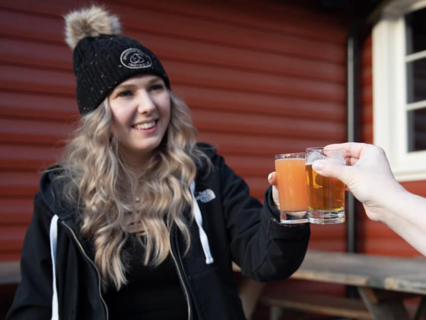 Cheers to beer, Barn Owl Brewing in Kelowna, British Columbia