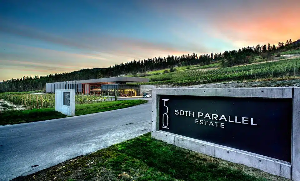 50th Parallel Estate Winery, Vivid Tours 