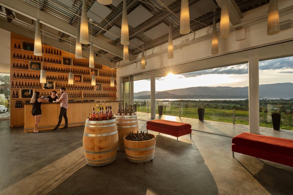 Tantalus Vineyards in Kelowna, top destination wine tour