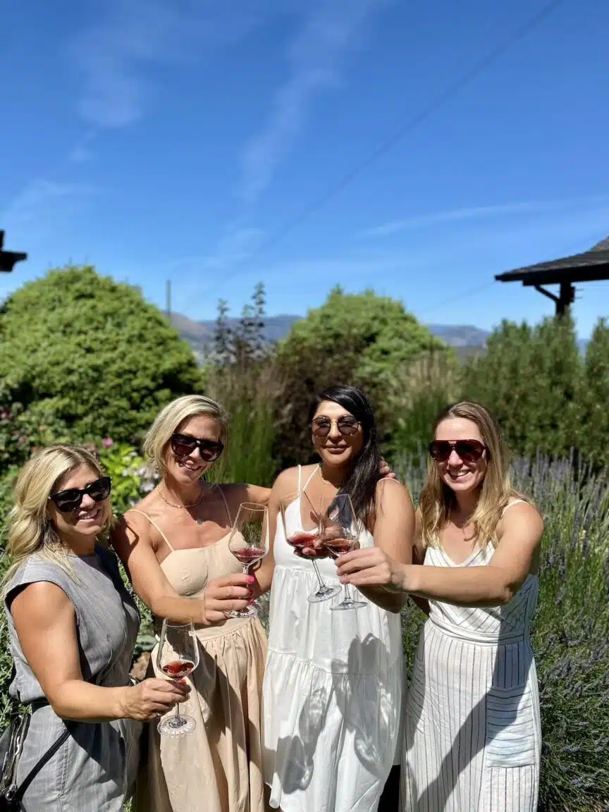 Cheers to a successful Kelowna wine tour
