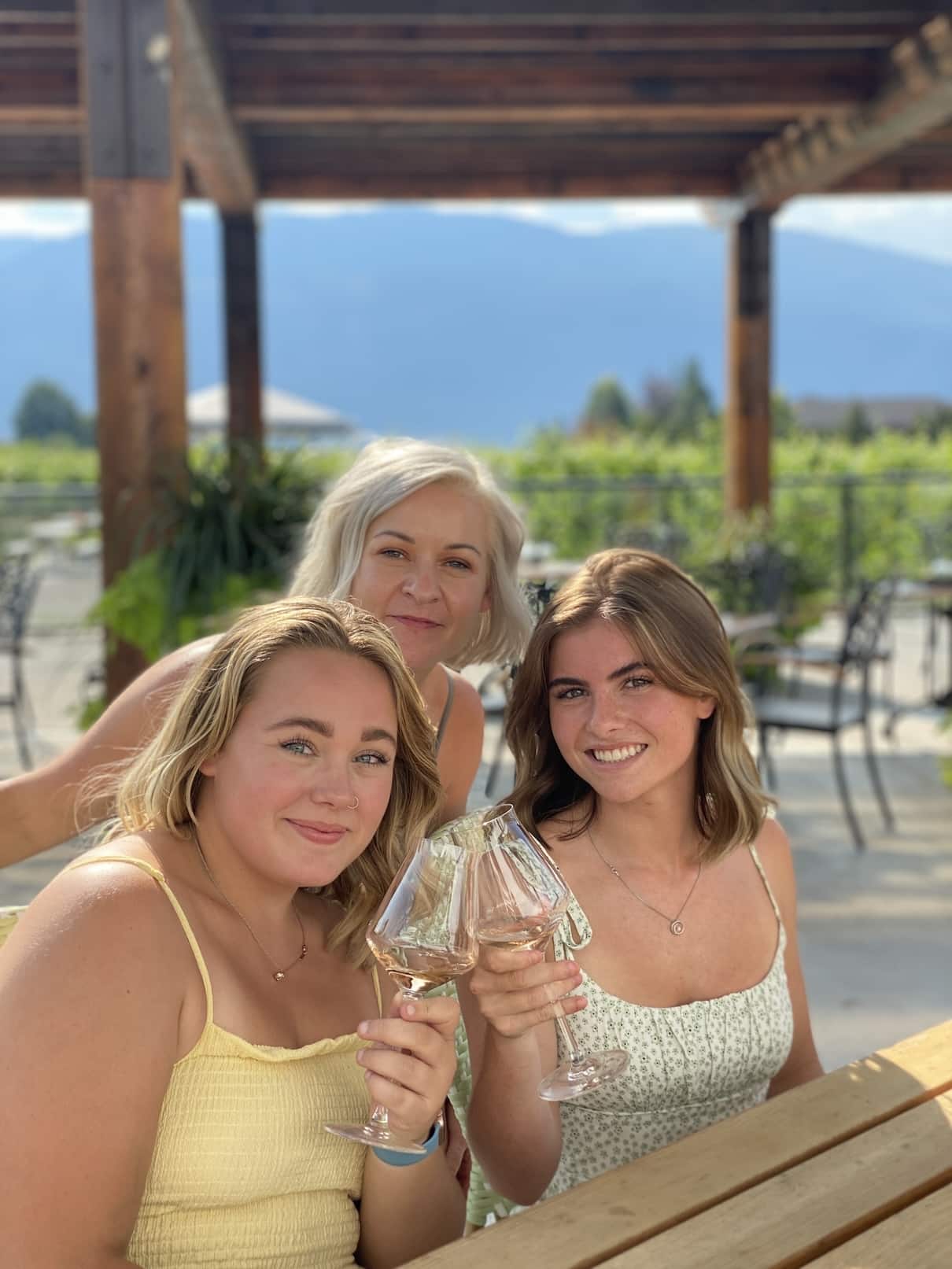 Cheers to a great day of wine tasting in Kelowna