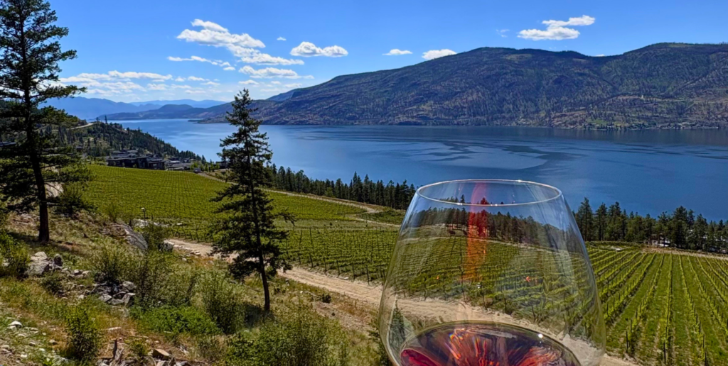 Guide To The Top 7 Wineries with the Best Scenic Views Around Kelowna 2 Top 7 Wineries with the Best Scenic Views Around Kelowna. Photo taken at Azhadi Vineyards